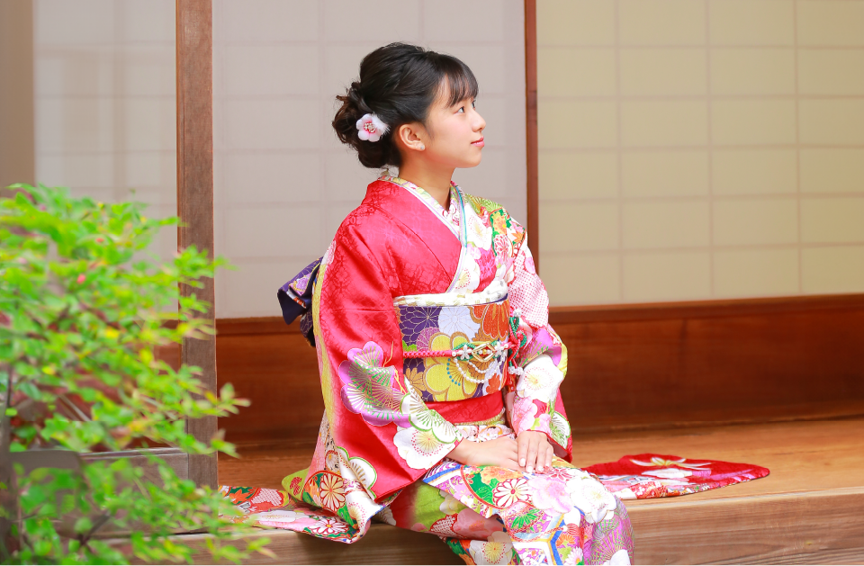 長浜市20歳のつどい 振袖着付け ヘアセット メイク ご予約受付中　長浜市 美容室 ヘアサロン アールリッシュ